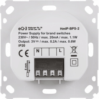 Homematic IP Netzteil fr Markenschalter