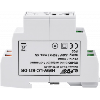 HomeMatic Wired RS485 Rollladenaktor 1-fach, Hutschienenmontage