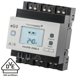 Homematic IP Wired 4-fach-Jalousieaktor