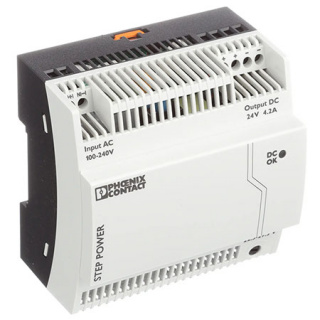 Phonix Contakt 24-V-DC-Hutschienennetzteil 1AC/24DC/4.2, 4,2 A, 1-phasig