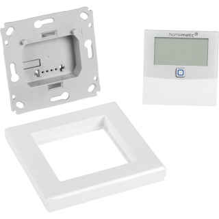 Homematic IP Wired Temperatur- und Luftfeuchtigkeitssensor mit Display - innen