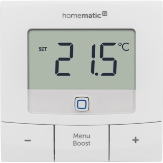 Homematic IP Wandthermostat mit Luftfeuchtigkeitssensor - basic