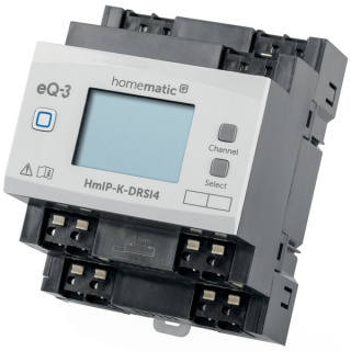 Homematic IP Schaltaktor fr Hutschienenmontage 4-fach