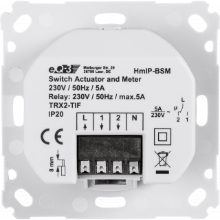 Homematic IP Schalt-Mess-Aktor fr Markenschalter