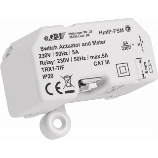 Homematic IP Schalt-Mess-Aktor  (5 A) - Unterputz