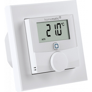 Homematic IP Wandthermostat mit Schaltausgang - fr Markenschalter 230V