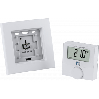 Homematic IP Wandthermostat mit Schaltausgang - fr Markenschalter 230V