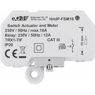 Homematic IP Schalt-Mess-Aktor (16A ) - Unterputz