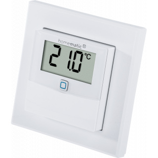 Homematic IP Temperatur- und Luftfeuchtigkeitssensor mit Display - Innen