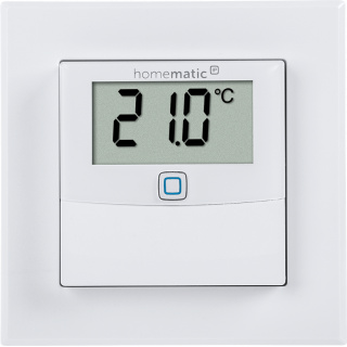 Homematic IP Temperatur- und Luftfeuchtigkeitssensor mit Display - Innen