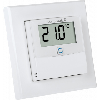Homematic IP Temperatur- und Luftfeuchtigkeitssensor mit Display - Innen