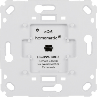 Homematic IP Wired Wandtaster fr Markenschalter - 2-fach