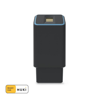 Fingerprint Schwarz mit Akku und Funk fr Nuki Smart Lock