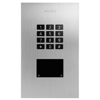 DoorBird IP Zutrittskontrollsystem A1121 Retrofit, Edelstahl V2A, gebrstet