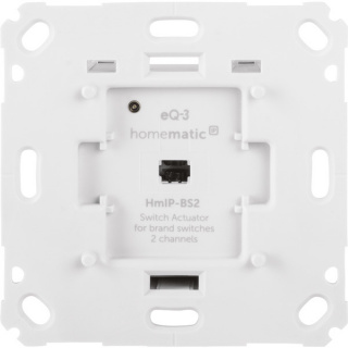 Homematic IP Schaltaktor für Markenschalter 2-fach, HmIP-BS2
