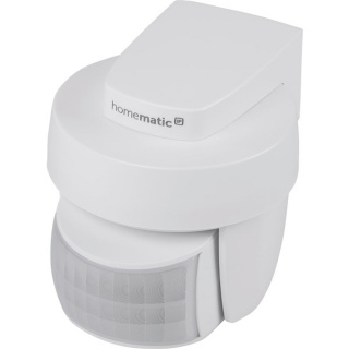 Homematic IP Bewegungsmelder HmIP-SMO-2 mit Dämmerungssensor, außen, weiß