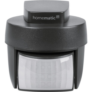 Homematic IP Bewegungsmelder HmIP-SMO-A-2 mit Dmmerungssensor, auen, anthrazit