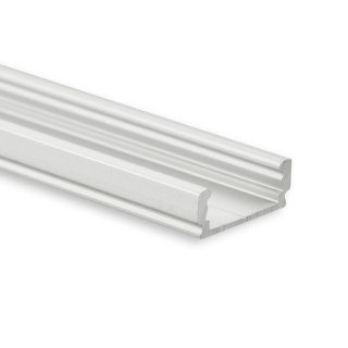 LED Aufbauprofil, Silber 1 Meter, PL1
