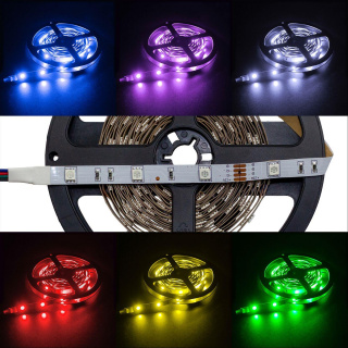 LED RGB Streifen, 5 m, 10 mm, 12 V