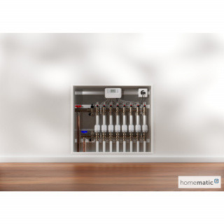 Homematic IP Smart Home Fubodenheizungscontroller, 8-Kanle, motorisch