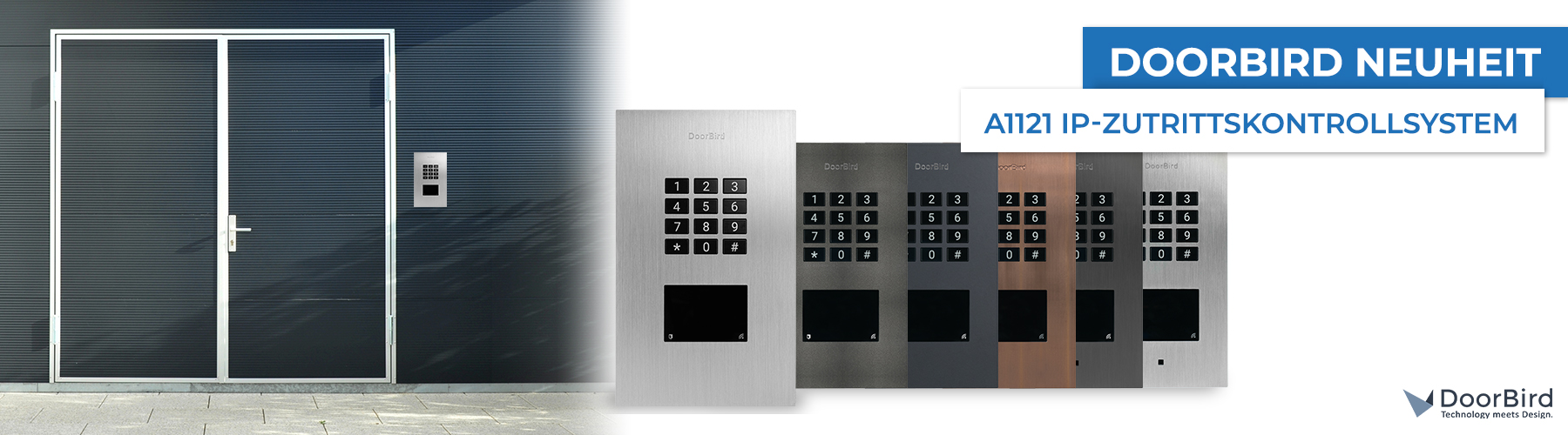 DoorBird Neuheit A1121 IP-Zutrittskontrollsys